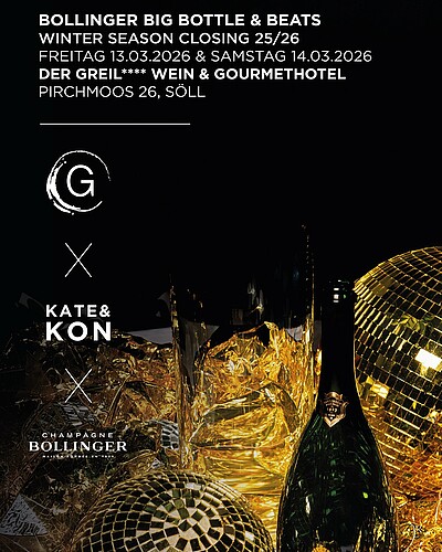 Heute gehts los: Bollinger Big Bottle & Beats – Winter Season Closing 25/26 Seid Ihr bereit für das große Finale?