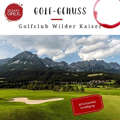 Golfen vor der kaiserlichen Kulisse Habt ihr schon einmal den perfekten Abschlag direkt am Fuße des Wilden Kaisers erlebt?