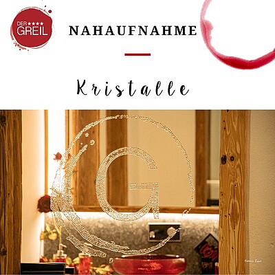Altholz | klare Linien | Glas | Akzente | Greil’s G | Swarovski | Licht Dahoam beim GREIL #dahoambeimgreil, #hotelgreil, #inechtnochschöner, #MyRIEDEL, #riedelroomgreil, #genussmomente #söll,...